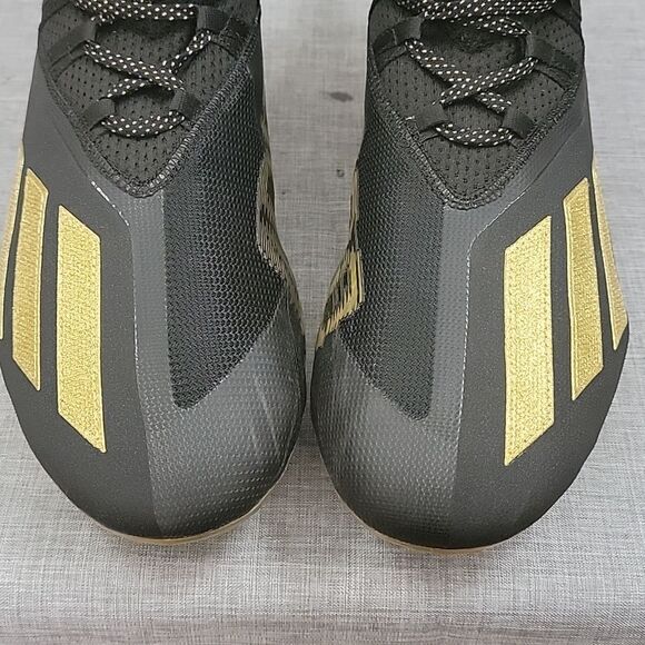 Adidas Adizero 11.0 football cleats FX4238 men\'s 13 black gold main image 12